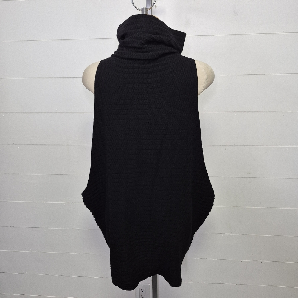 Sarah Pacini Black Cowl Neck Sweater - Picture 5 of 11